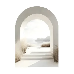 Картина върху стъкло GS012 Pulau , 70x100 см.