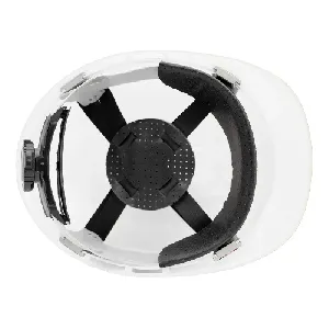  Каска защитна 4-точкова бяла