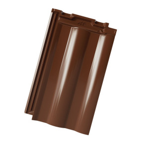 Ceramic roof tiles Horizon PRO 10 , brown glossy