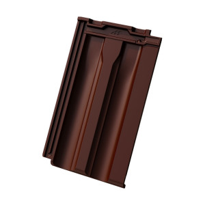 Ceramic roof tiles Traditional PRO 10 , brown mat