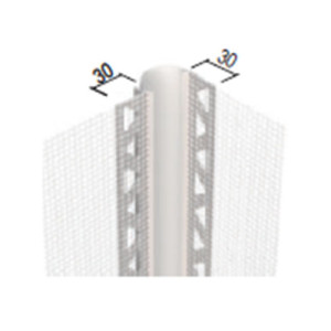  Compensatory PVC profile, 2.5 m. /116303/