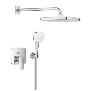 Комплект душ гарнитура за вграждане 1053360000 GROHE Cubeo с Tempesta 250