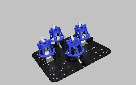 Комплект нивелираща планка TER09-4350 , за плочи във външни пространства