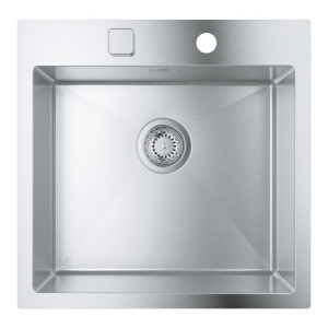 Stainless steel kitchen sink K800 , 518 х 510 мм.