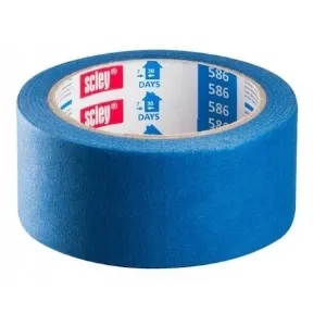  Лента лепяща хартиена 38 мм х 50 м , жълта