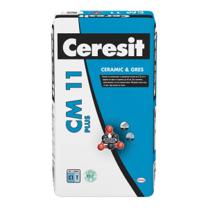 Adhesive for ceramic tiles Ceresit CM 11 Plus , 25 kg.