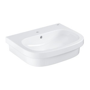 Countertop built-in sink Euro Ceramic 60 см