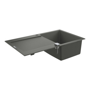 Composite sink with drainer K500 , 860 x 500 мм