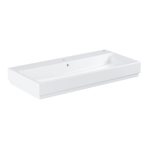 Bathroom sink Cube Ceramic 100 cm.