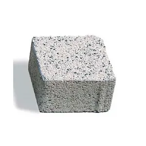 Настилка Pastella 10х10х6 см , светло сива