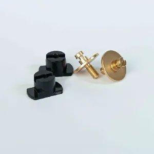  FibroTech Hangers Brass , RAL 1004 , 2 pcs.