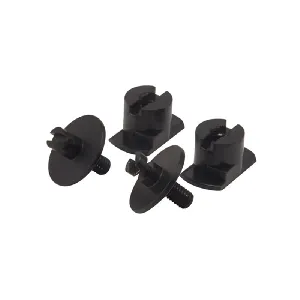  FibroTech Hangers black , RAL 9011 , 2 pcs.
