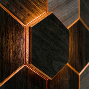 Осветителен панел Hexa XL LED Thermo Black