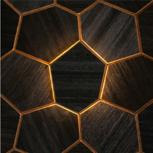 Осветителен панел Hexa XL LED Thermo Black