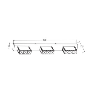 Осветително тяло за баня LED JOYA , 9W , 4000K