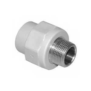  PPR преход с външна месинг резба 25х1/2