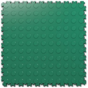 PVC подови плочи Fortelock Industry Coin Green