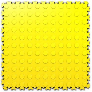 PVC подови плочи Fortelock Industry Coin Yellow
