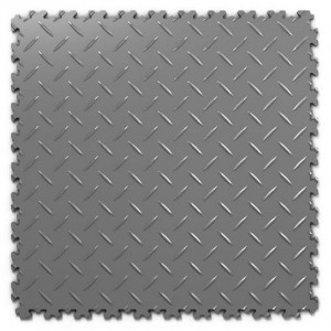 PVC подови плочи Fortelock Industry Diamond Graphite