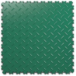 PVC подови плочи Fortelock Industry Diamond Green