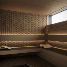 Панел за стени и сауни Hexa S Light