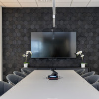 Панел за стени и сауни Hexa XL Black