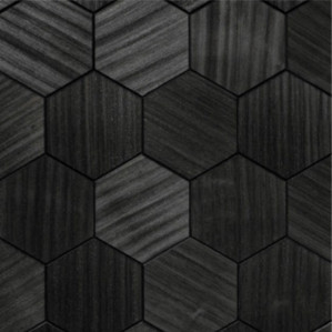 Панел за стени и сауни Hexa XL Black