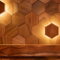 Панел за стени и сауни Hexa XL Thermo