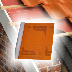 Пародифузна мембрана Gradi Roof , 140 г./кв.м. , 75 кв.м.