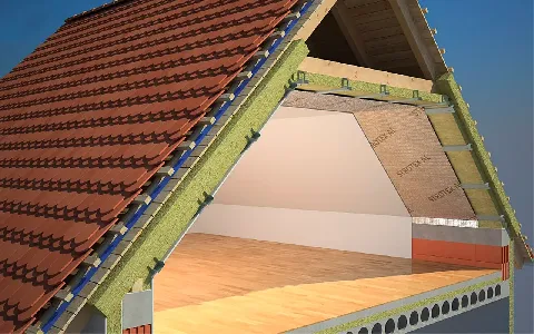 Пароизолационно фолио с алуминиево покритие STROTEX AL90 1.5 м / 50 м , 75 м2