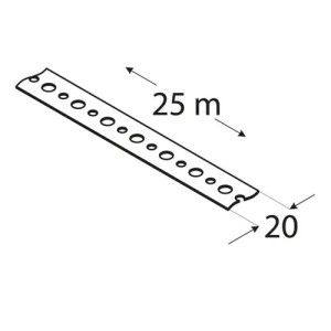 Перфолента на ролка 20x0,9 мм , 25 м