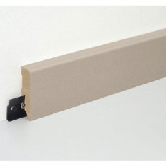 MDF skirting board FU062L1-552174 , 58 mm. , 2.4 m., Beige 1019