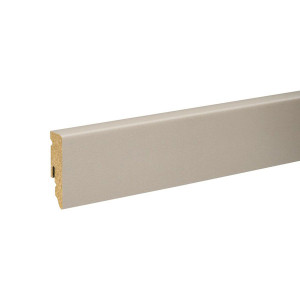 MDF skirting board FU062L1-552174 , 58 mm. , 2.4 m., Beige 1019