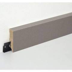 MDF skirting board FU062L1-552175 , 58 mm. , 2.4 m., Khaki 7006