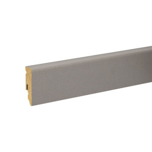 MDF skirting board FU062L1-552175 , 58 mm. , 2.4 m., Khaki 7006