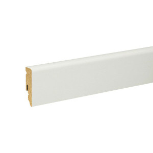 MDF skirting board FU062L1-552177 , 58 mm. , 2.4 m., Grey 7035