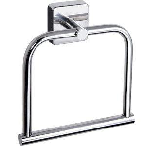 Square bathroom towel rack QUATTRO