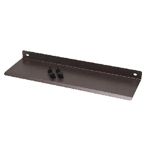  Large shelf Brown steel 35.3x11 cm, RAL 8025