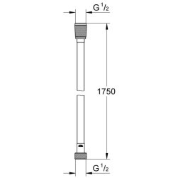 Shower hose Silverflex 28388A01 , 1750 мм