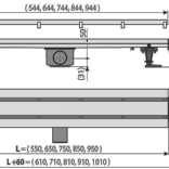 Siphon linear APZ13-DOUBLE9-650 , 650 мм.