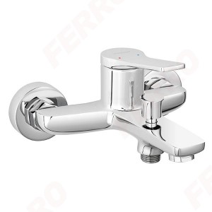 Wall-mounted bath/shower mixer Stratos