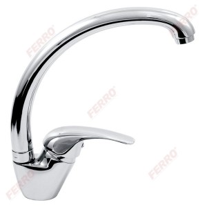 Sink mixer VASTO, asymmetrical, chrome