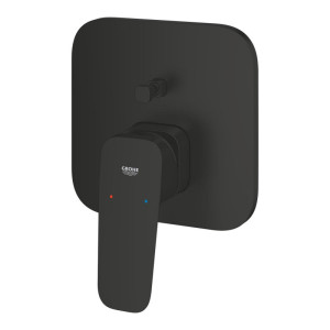 Смесител за вграждане за вана/душ Grohe Cubeo 1017782430 , черен
