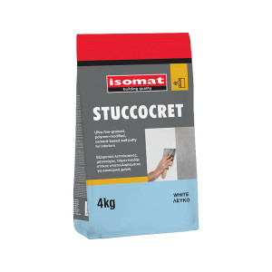 Супер фина полимер-циментова суха шпакловка STUCCOCRET , 4 кг