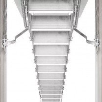 Attic ladder DOLLE click fix® Vario , 130 х 70 cm