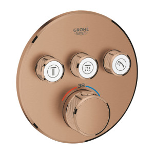 Built-in thermostat with 3 terminals Grohtherm SmartControl 29121DL0