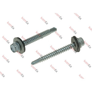 Self-tapping screw DIN 7504 K Zn with washer, 5.5x19 mm. , 300 pcs.