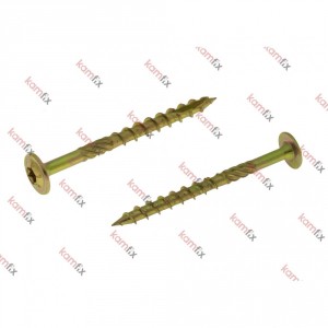 Wood screw with a wide rim TORX type 17, 5.0х40 mm. , 500 pcs.