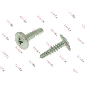 Gypsum board screw wide periphery self-drilling Zn, 4.2x13 (1000pcs/box)