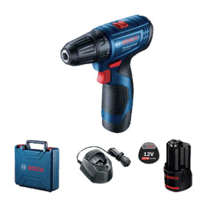 Cordless screwdriver Bosch GSR 120Li, 2x2Ah, case